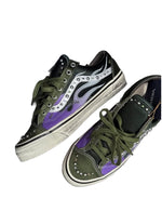 1 of 1 Purple Flame Old Skool 36’s