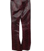 Custom Waxed Snakeskin Jeans