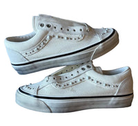 White Vans LX Old Skool 36 pearlized pack
