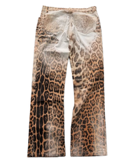 AW2002/03 Roberto Cavalli Jaguar White Faded Jeans