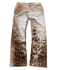 AW2002/03 Roberto Cavalli Jaguar White Faded Jeans