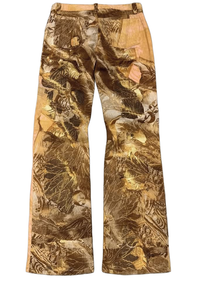 A/W2001 Roberto Cavalli “Phoenix” double layer destroyed jeans