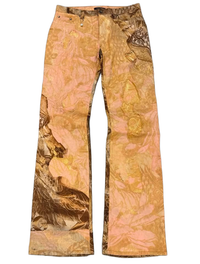 A/W2001 Roberto Cavalli “Phoenix” double layer destroyed jeans