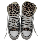 Leopard Print Custom Converse's