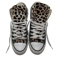 Leopard Print Custom Converse's