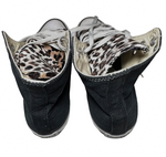 Leopard Print Custom Converse's