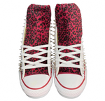 Custom studded converse's
