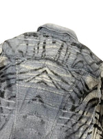 FW2004 Roberto Cavalli zebra scratched Jacket
