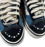 Blue Vans LX Old Skool 36 pearlized pack black navy’s