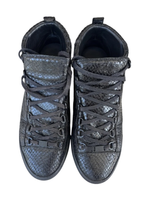 Balenciaga Arena Black Snakeskin