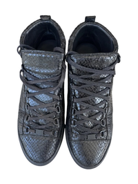Balenciaga Arena Black Snakeskin